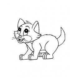 Disegno da colorare: Gatto (Animali) #1802 - Pagine da Colorare Stampabili Gratuite