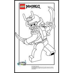 Disegno da colorare: ninjago (Cartoni animati) #24051 - Pagine da Colorare Stampabili Gratuite