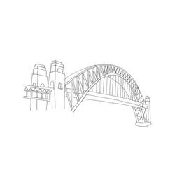 Disegno da colorare: Ponte (Edifici e architettura) #62978 - Pagine da Colorare Stampabili Gratuite