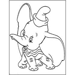 Disegno da colorare: Dumbo (Film animati) #170594 - Pagine da Colorare Stampabili Gratuite