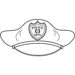 Disegno da colorare: Poliziotto (Mestieri e Professioni) #105505 - Pagine da Colorare Stampabili Gratuite