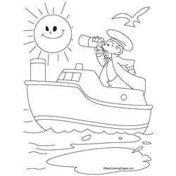 Disegno da colorare: Sottomarino (Trasporto) #137720 - Pagine da Colorare Stampabili Gratuite