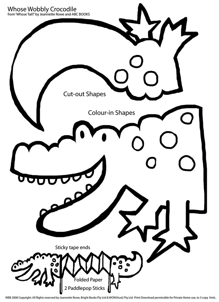 Disegno da colorare: Alligatore (Animali) #398 - Pagine da Colorare Stampabili Gratuite