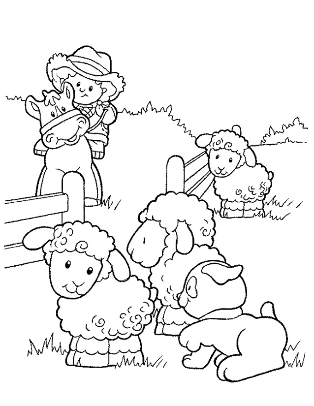 Disegno da colorare: Animali da fattoria (Animali) #21414 - Pagine da Colorare Stampabili Gratuite