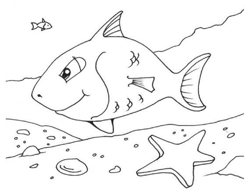 Disegno da colorare: animali marini (Animali) #22091 - Pagine da Colorare Stampabili Gratuite