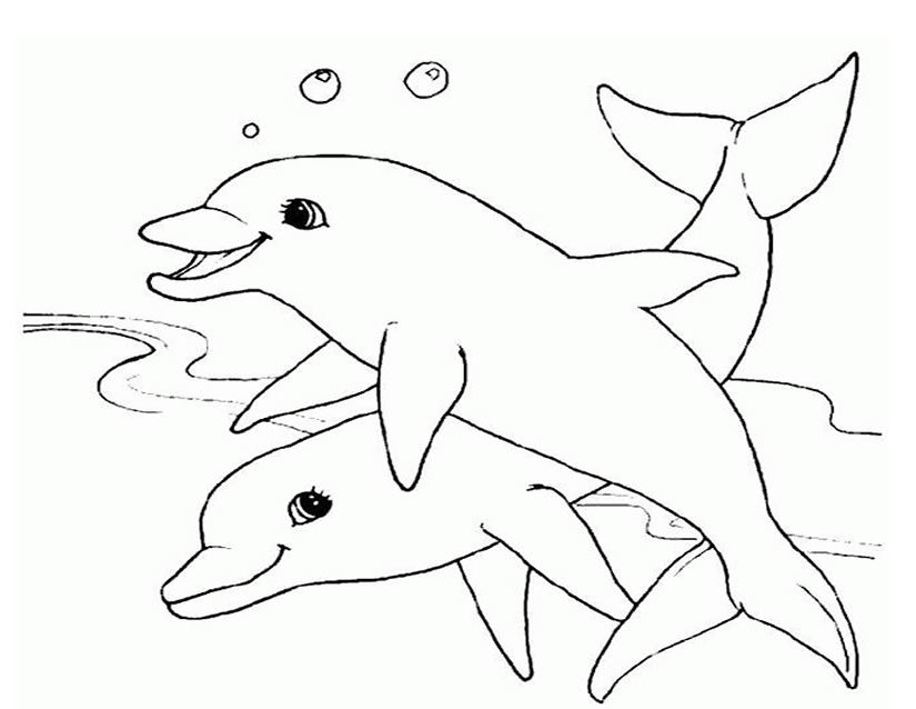 Disegno da colorare: animali marini (Animali) #22185 - Pagine da Colorare Stampabili Gratuite