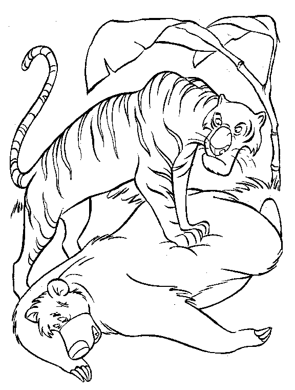 Disegno da colorare: Animali selvaggi/della giungla (Animali) #21165 - Pagine da Colorare Stampabili Gratuite
