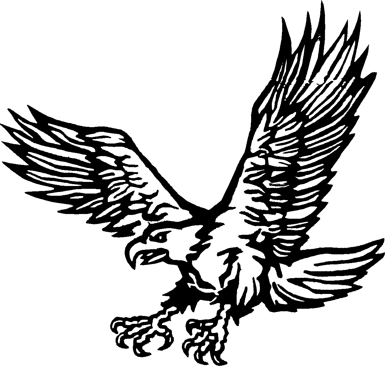 Disegno da colorare: Aquila (Animali) #288 - Pagine da Colorare Stampabili Gratuite