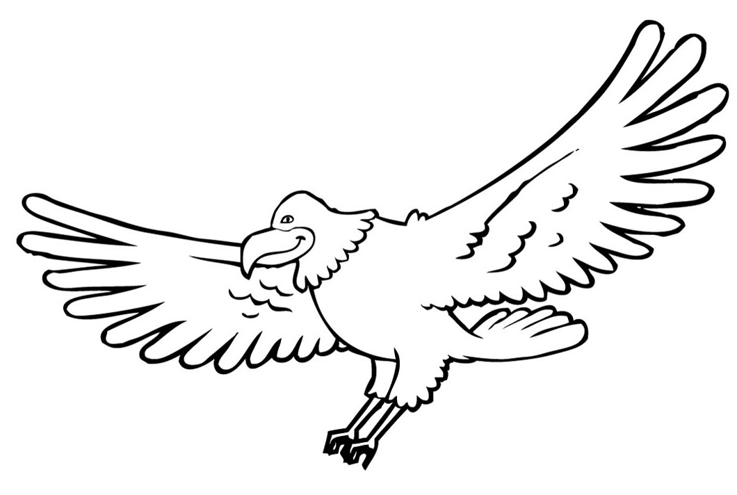 Disegno da colorare: Aquila (Animali) #360 - Pagine da Colorare Stampabili Gratuite
