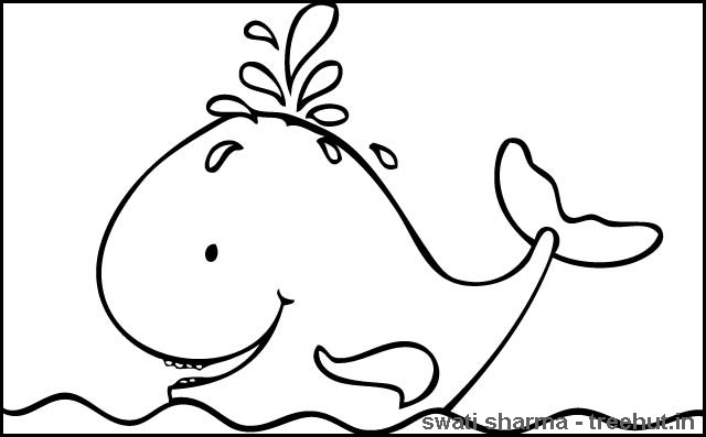 Disegno da colorare: Balena (Animali) #897 - Pagine da Colorare Stampabili Gratuite