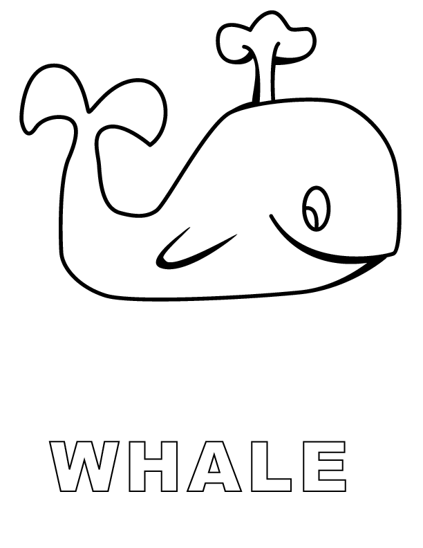 Disegno da colorare: Balena (Animali) #905 - Pagine da Colorare Stampabili Gratuite