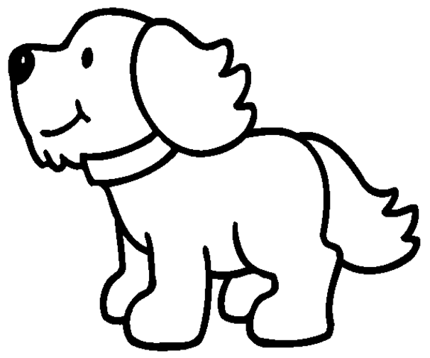 Disegno da colorare: Cane (Animali) #13 - Pagine da Colorare Stampabili Gratuite