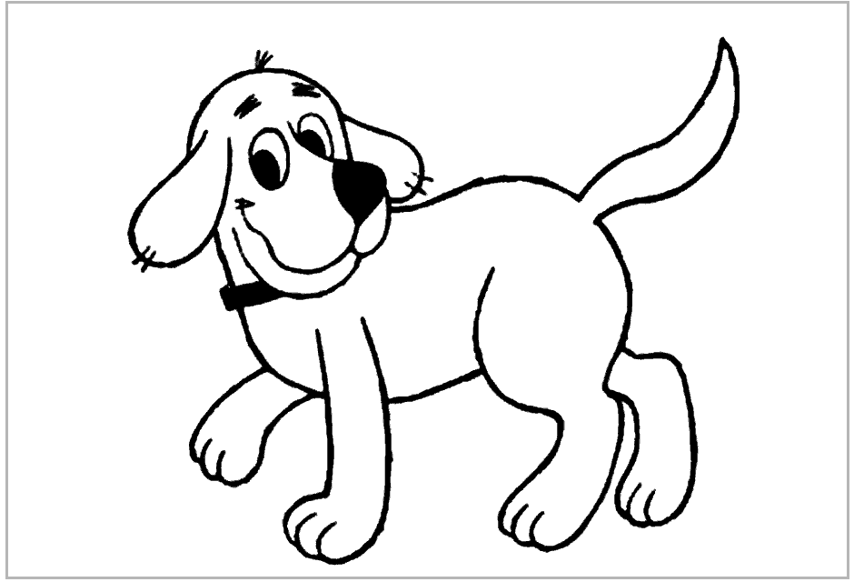 Disegno da colorare: Cane (Animali) #22 - Pagine da Colorare Stampabili Gratuite