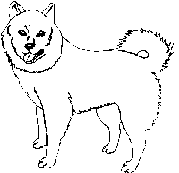 Disegno da colorare: Cane (Animali) #3103 - Pagine da Colorare Stampabili Gratuite