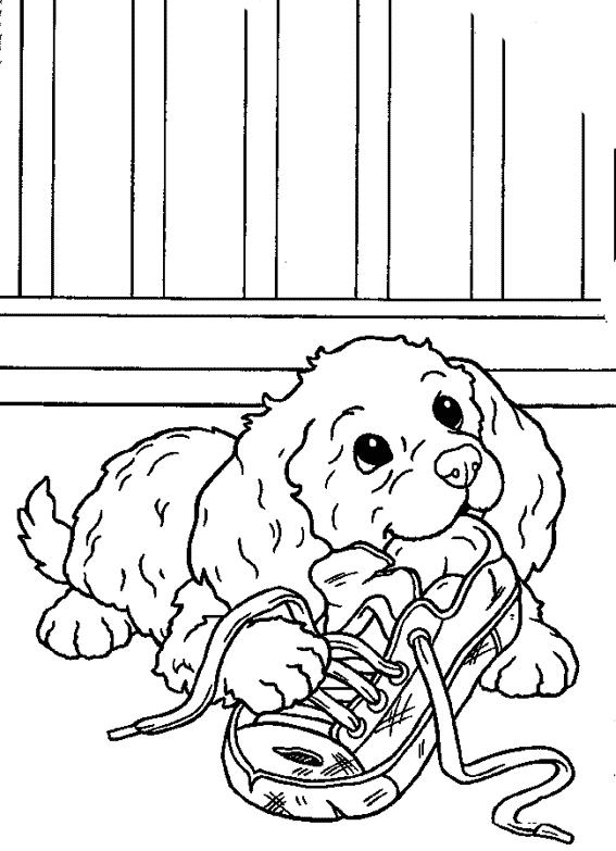 Disegno da colorare: Cane (Animali) #3124 - Pagine da Colorare Stampabili Gratuite