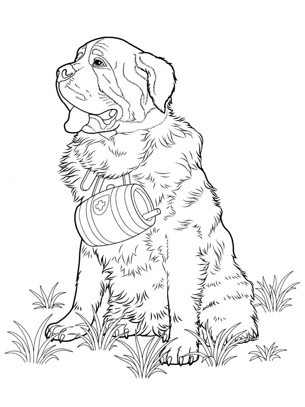 Disegno da colorare: Cane (Animali) #3150 - Pagine da Colorare Stampabili Gratuite