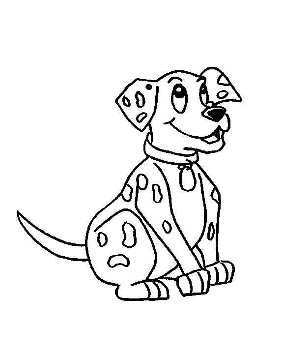 Disegno da colorare: Cane (Animali) #33 - Pagine da Colorare Stampabili Gratuite