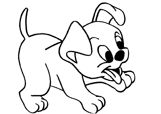 Disegno da colorare: Cane (Animali) #46 - Pagine da Colorare Stampabili Gratuite