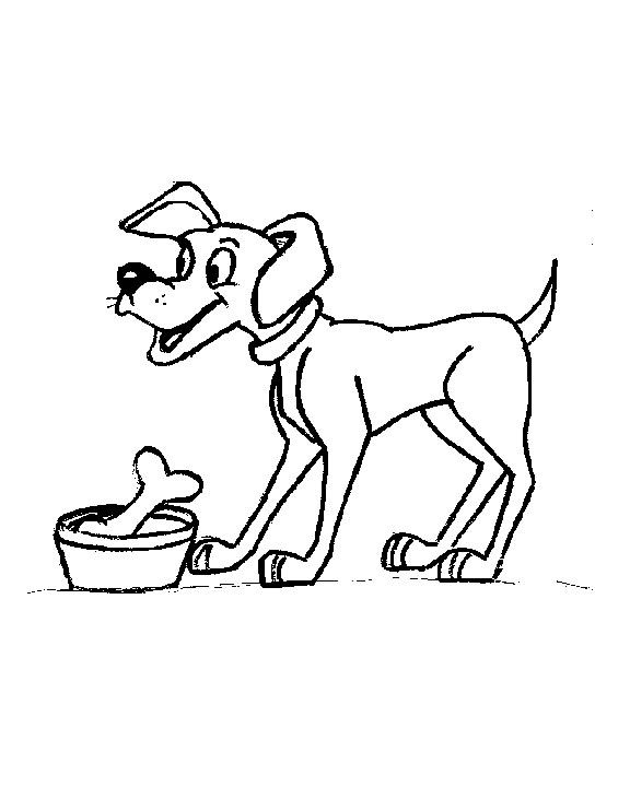Disegno da colorare: Cane (Animali) #67 - Pagine da Colorare Stampabili Gratuite