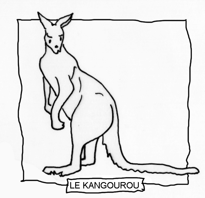 Disegno da colorare: Canguro (Animali) #9153 - Pagine da Colorare Stampabili Gratuite