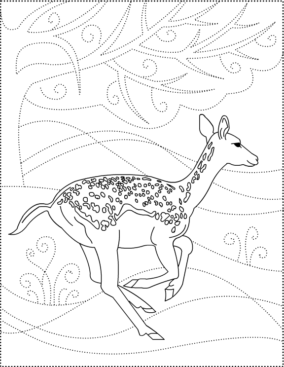 Disegno da colorare: capriolo (Animali) #2717 - Pagine da Colorare Stampabili Gratuite
