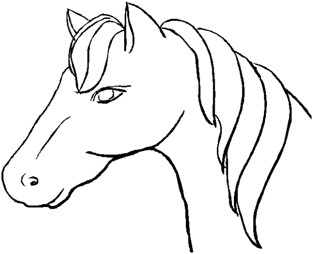Disegno da colorare: Cavallo (Animali) #2173 - Pagine da Colorare Stampabili Gratuite