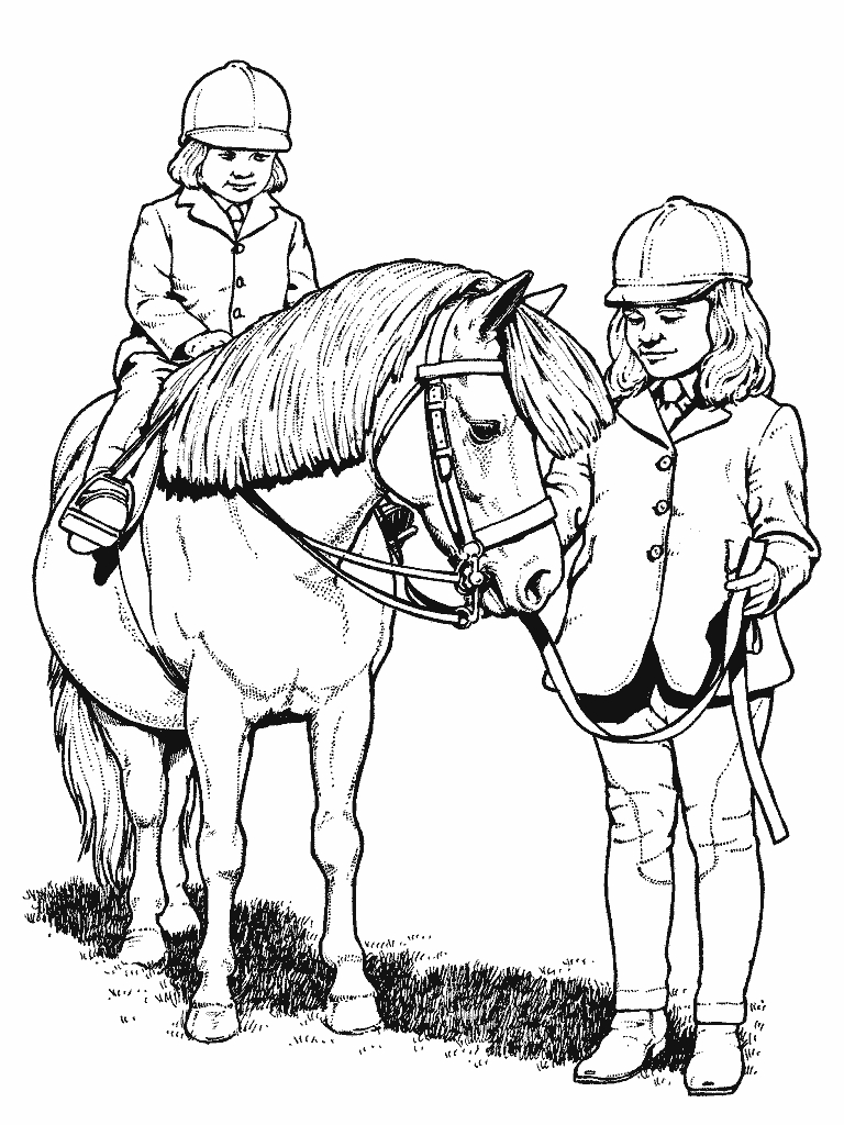 Disegno da colorare: Cavallo (Animali) #2177 - Pagine da Colorare Stampabili Gratuite