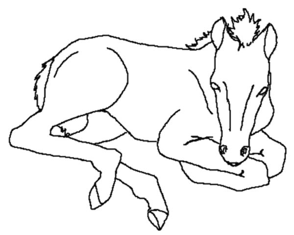 Disegno da colorare: Cavallo (Animali) #2193 - Pagine da Colorare Stampabili Gratuite