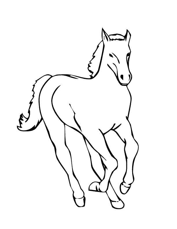 Disegno da colorare: Cavallo (Animali) #2199 - Pagine da Colorare Stampabili Gratuite