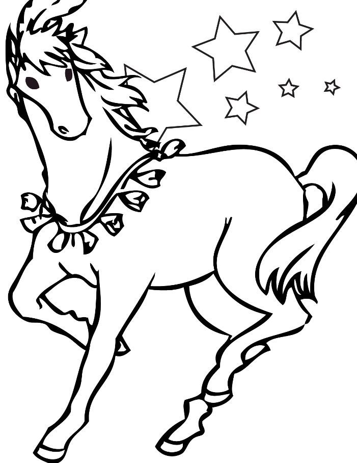 Disegno da colorare: Cavallo (Animali) #2200 - Pagine da Colorare Stampabili Gratuite