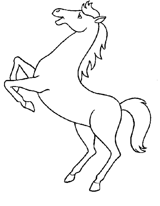 Disegno da colorare: Cavallo (Animali) #2205 - Pagine da Colorare Stampabili Gratuite