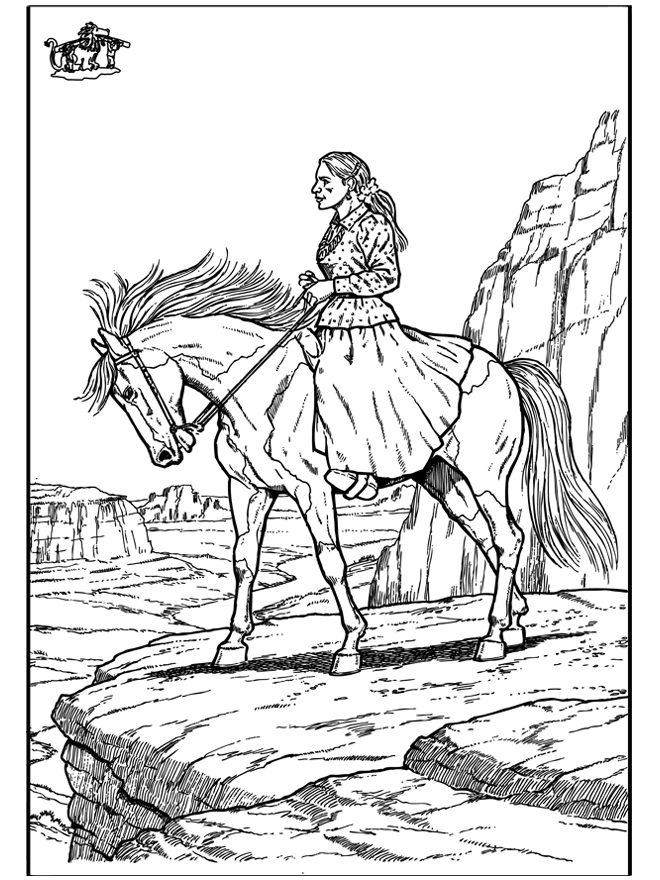 Disegno da colorare: Cavallo (Animali) #2221 - Pagine da Colorare Stampabili Gratuite