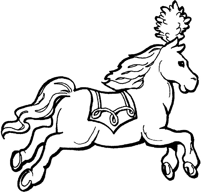 Disegno da colorare: Cavallo (Animali) #2235 - Pagine da Colorare Stampabili Gratuite
