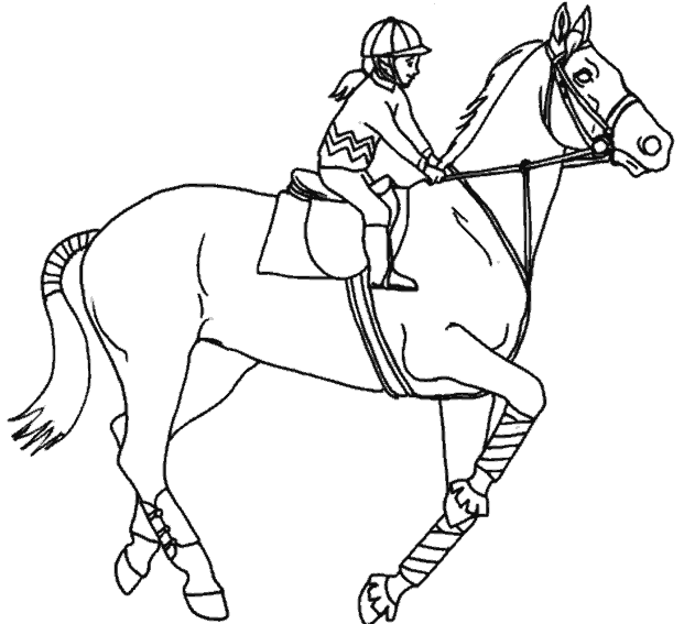 Disegno da colorare: Cavallo (Animali) #2245 - Pagine da Colorare Stampabili Gratuite