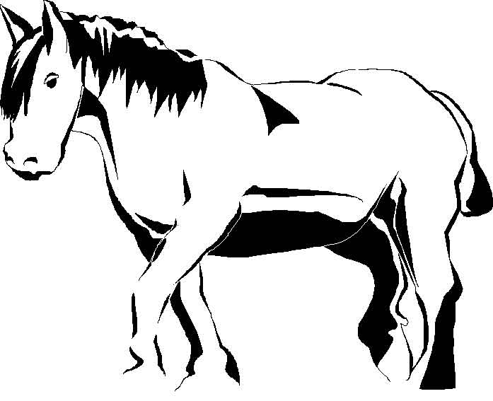 Disegno da colorare: Cavallo (Animali) #2249 - Pagine da Colorare Stampabili Gratuite