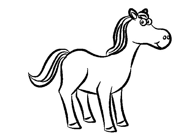 Disegno da colorare: Cavallo (Animali) #2253 - Pagine da Colorare Stampabili Gratuite