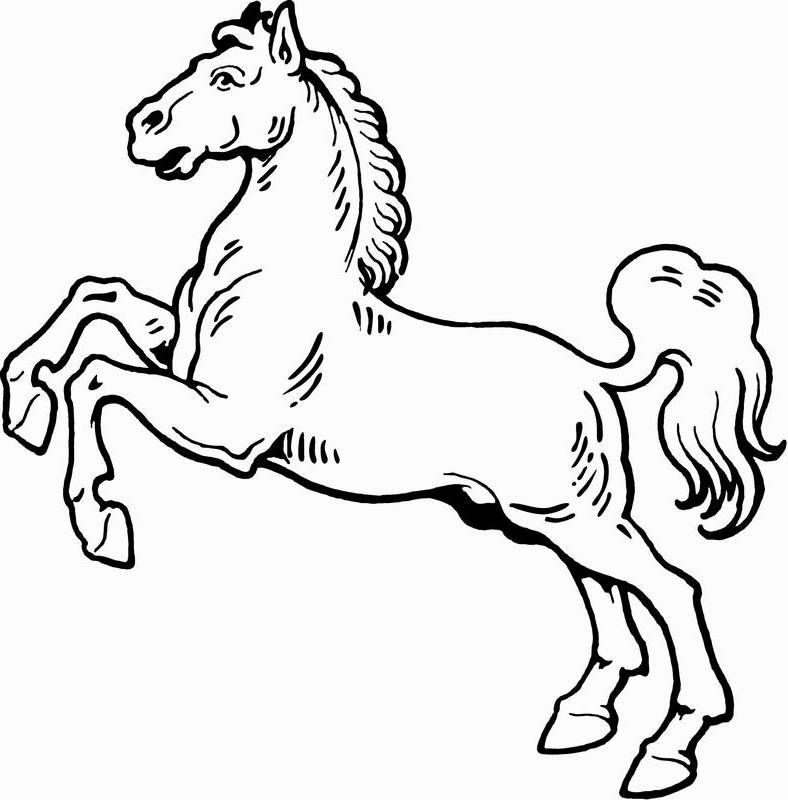 Disegno da colorare: Cavallo (Animali) #2258 - Pagine da Colorare Stampabili Gratuite
