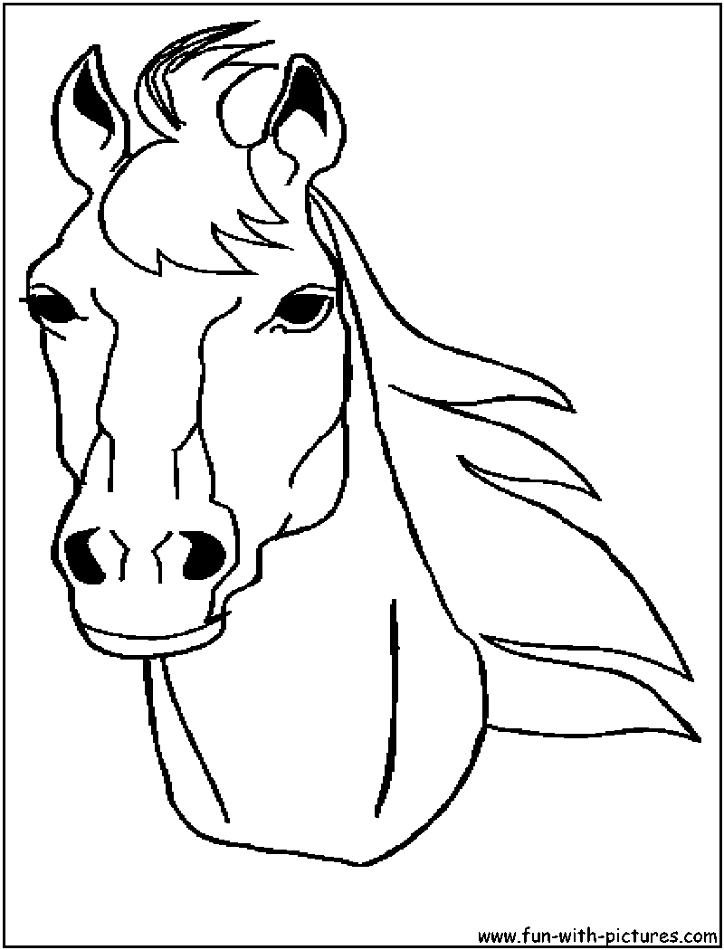 Disegno da colorare: Cavallo (Animali) #2260 - Pagine da Colorare Stampabili Gratuite