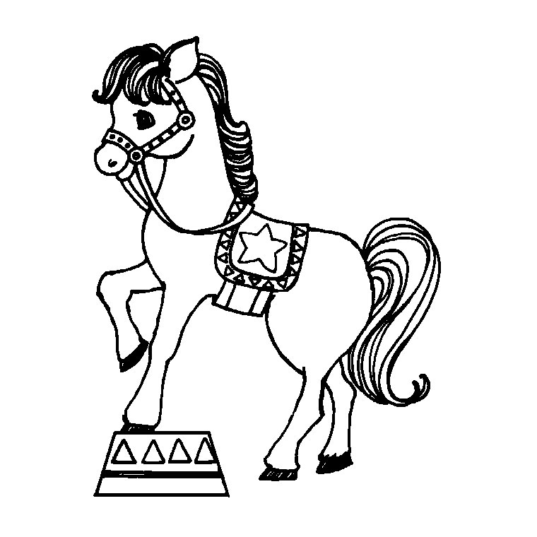 Disegno da colorare: Cavallo (Animali) #2267 - Pagine da Colorare Stampabili Gratuite