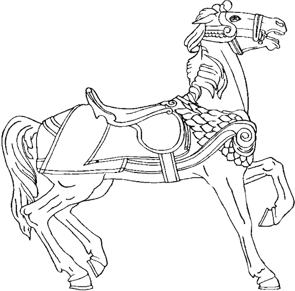 Disegno da colorare: Cavallo (Animali) #2272 - Pagine da Colorare Stampabili Gratuite