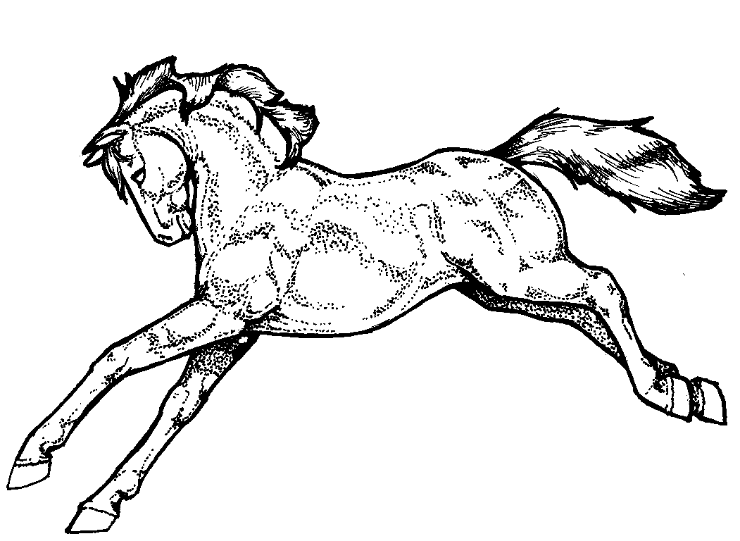Disegno da colorare: Cavallo (Animali) #2281 - Pagine da Colorare Stampabili Gratuite