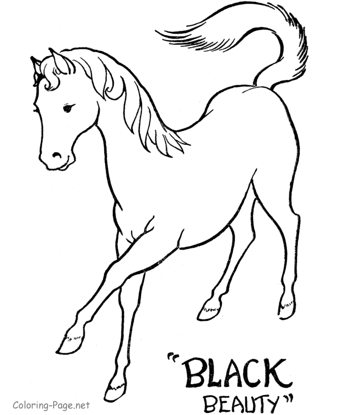 Disegno da colorare: Cavallo (Animali) #2293 - Pagine da Colorare Stampabili Gratuite