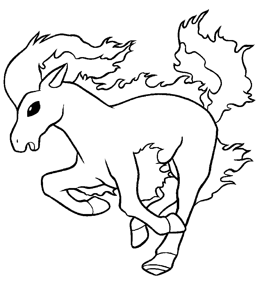 Disegno da colorare: Cavallo (Animali) #2300 - Pagine da Colorare Stampabili Gratuite