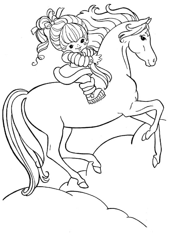 Disegno da colorare: Cavallo (Animali) #2314 - Pagine da Colorare Stampabili Gratuite