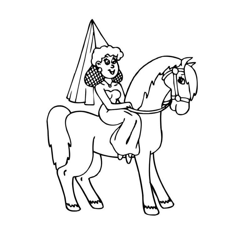 Disegno da colorare: Cavallo (Animali) #2317 - Pagine da Colorare Stampabili Gratuite