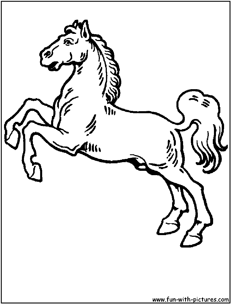 Disegno da colorare: Cavallo (Animali) #2340 - Pagine da Colorare Stampabili Gratuite