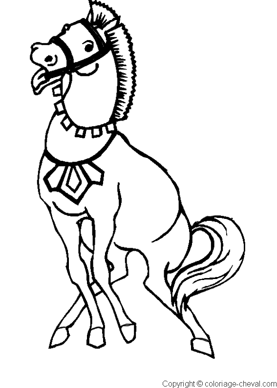 Disegno da colorare: Cavallo (Animali) #2352 - Pagine da Colorare Stampabili Gratuite