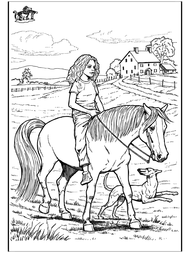 Disegno da colorare: Cavallo (Animali) #2358 - Pagine da Colorare Stampabili Gratuite