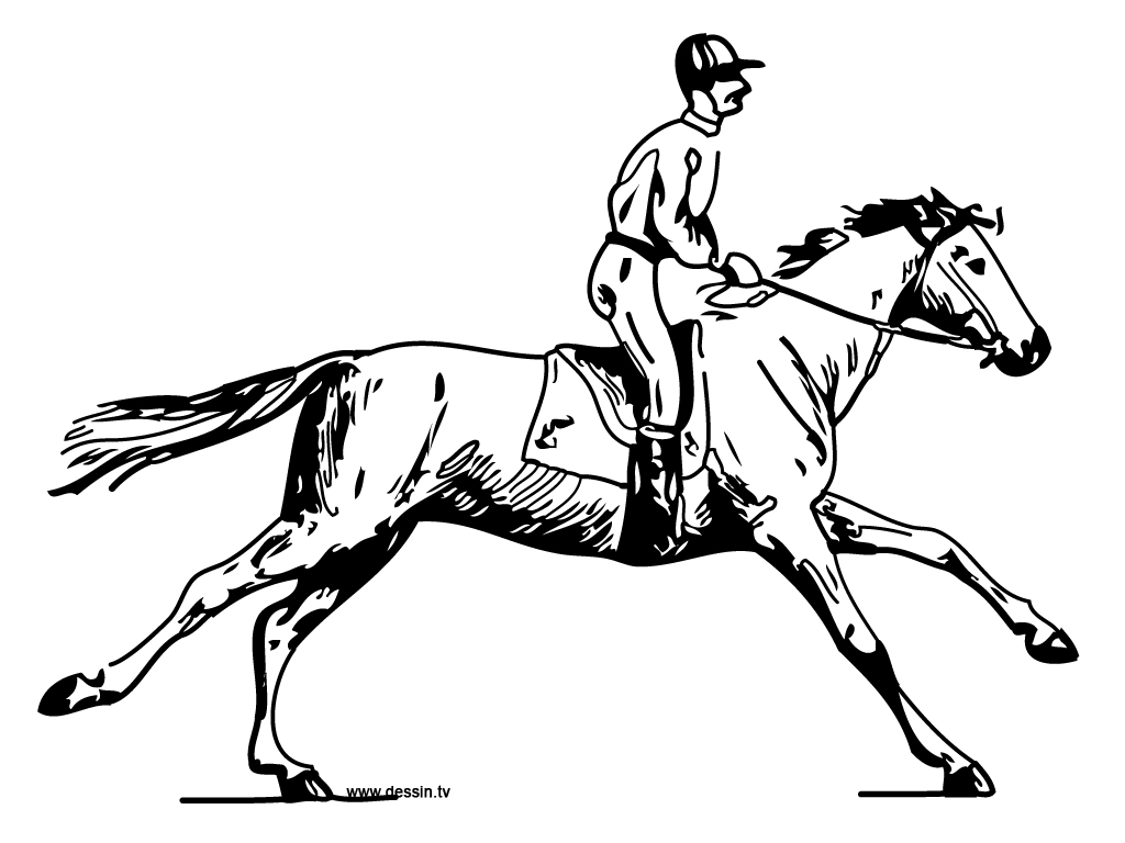 Disegno da colorare: Cavallo (Animali) #2360 - Pagine da Colorare Stampabili Gratuite