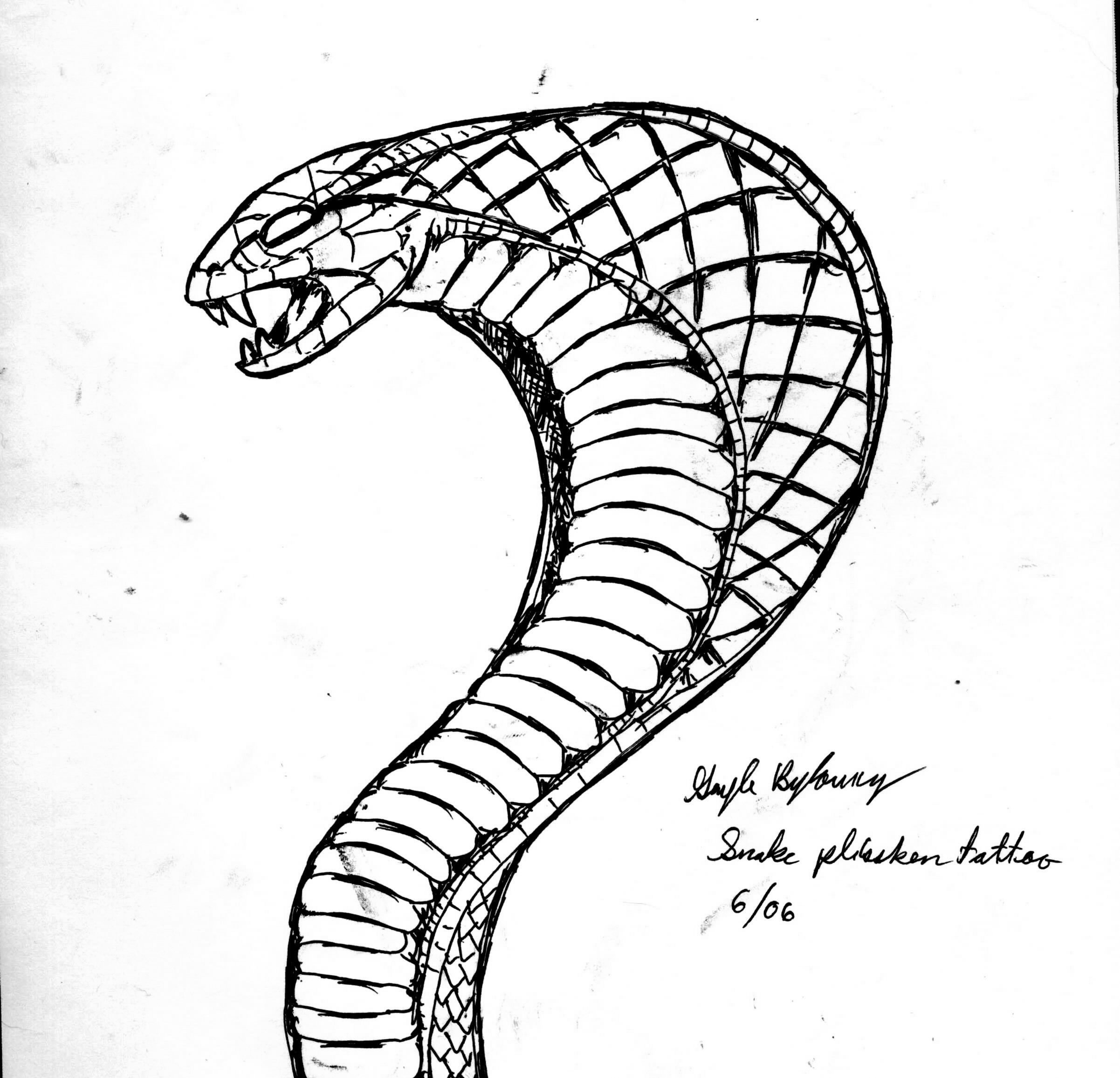 Disegno da colorare: Cobra (Animali) #3370 - Pagine da Colorare Stampabili Gratuite